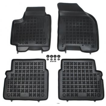 Alfombrillas de goma REZAW PLAST 202101 para Chevrolet Aveo y Kalos, juego completo delantero y trasero