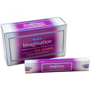 Satya Nag Champa McGuinness Imagination - Juego de 12 paquetes de varillas de incienso