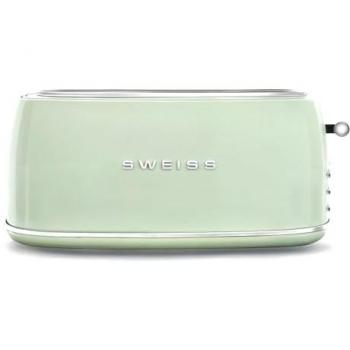 Tostador Vintage Verde GRV7 - 2 Ranuras - 1500 W