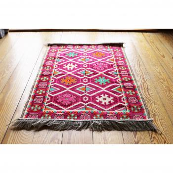 110 cm x 70 cm Alfombra Oriental, Kelim, Kilim, Carpet,Manta al Suelo , Rug nuevo de Damaskunst S 1-2-1