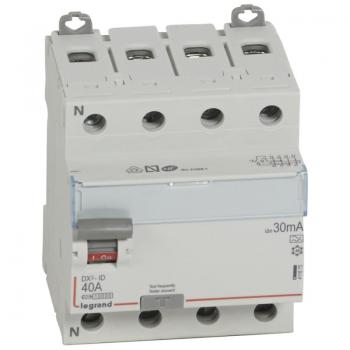 Interruptor Diferencial DX3-ID 4P 40A Tipo A 30mA Vis/Vis - Legrand