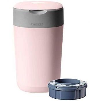 Tommee Tippee Sangenic Twist & Click Pink Diaper Disposal Bin