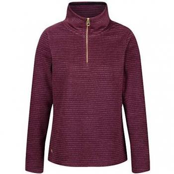 Regatta Solenne Symmetry - Forro Polar con Media Cremallera para Mujer, Color Morado