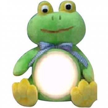luz nocturna LED Touch lámpara de luz nocturna de rana Touch Peluche Noche luces 12019