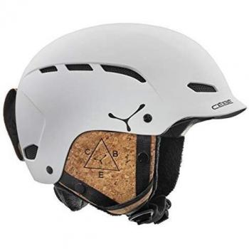 Cébé Dusk Cascos de ski, Unisex Adulto, Matte White Cork, 54-56 cm