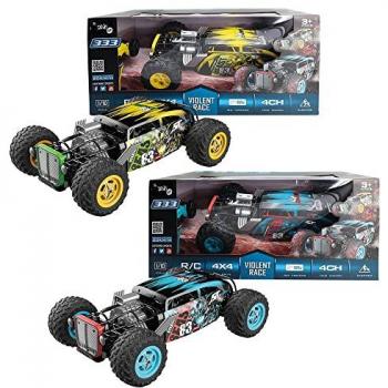 Coche de Velocidad Offroad RC Escala 1:12 TACHAN con Funcionamiento con Radio Control, 4 Canales de Frecuencia, Surtidos, Gran Velocidad y Potencia