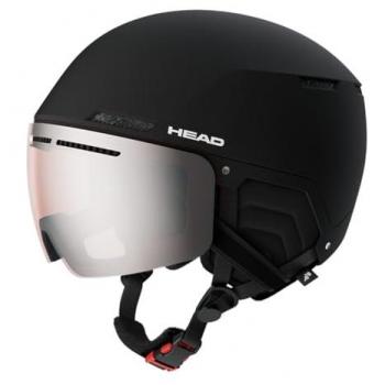 Head Casco Con Visera Cinema Negro, Cascos de esquí y Snowboard, Unisex, Color Negro, Talla Extra-Small/Small