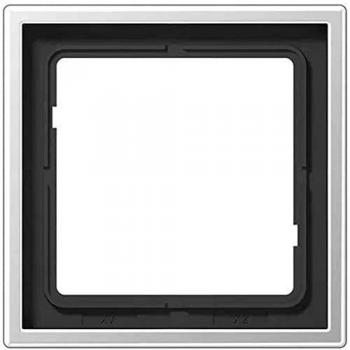 Jung AL 2981 Frame for 1 Socket - Aluminium, 1-gang design