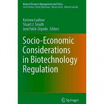 Socio-Economic Considerations in Biotechnology Regulation