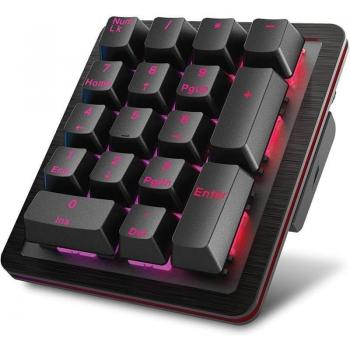 Teclado Numérico Mountain Everest 60 RGB Linear 45 USB-C Negro