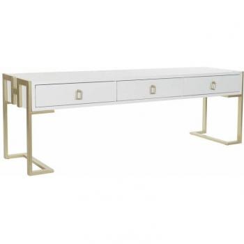 Mesa de Centro DKD Home Decor Metal Madera 150 x 36 x 48 cm