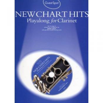 Guest spot: new chart hits playalong for clarinet +cd