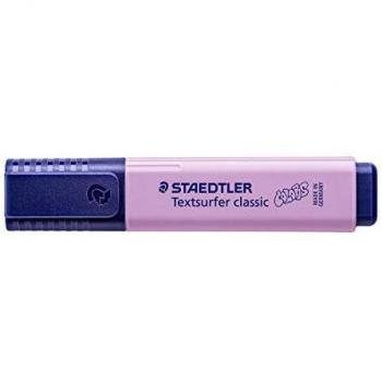 Staedtler 364 C620. Rotulador fluorescente Textsurfer Classic Pastel y Vintage. Caja  con 10 Marcadores de color lavanda