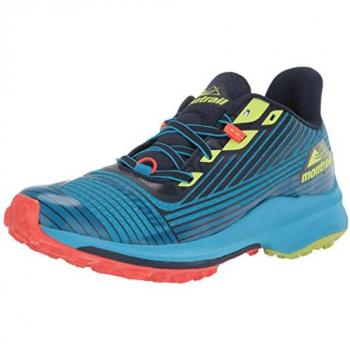 Columbia - Zapatillas de trail running de hombre Montrail Trinity AG™, color azul y naranja, talla 44.5 EU