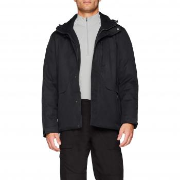 CMP Larga Feel Warm Flat 5.000 Chaqueta, Hombre, Negro