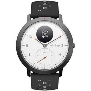 Withings Steel Hr Sport, Reloj Inteligente Híbrido Unisex Adulto, Blanco, 40 Mm