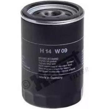 Filtro de aceite HELLA HENGST H14W09 - Compatible con OE 05003558AA, fabricado en Alemania