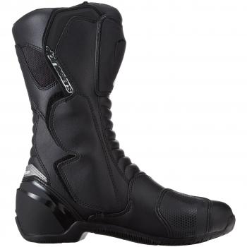 Alpinestars SMX-S Black Motorcycle Boots - Size 41, Performance Safety Microfiber