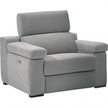 Sillón relax eléctrico tapizado City con sistema de masaje y función de calor