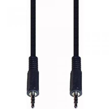 Cable de Audio Estéreo E+P B111/05 de 0,5m con Conector de 3,5mm (AUX)