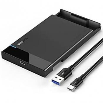 Ugreen 50743 External Hard Drive Enclosure for 2.5-inch HDD/SSD Black