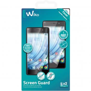 Wiko WISCP0010 - Pack de 2 protectores de pantalla para móvil