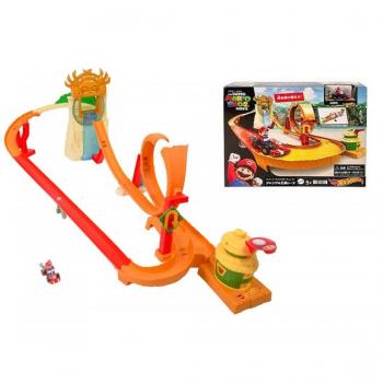 Hot Wheels Super Mario Bros: La Película Set de Juego Carrera en la Selva +3 años (Mattel HMK49)