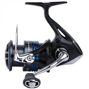 Carrete de Pesca Shimano Nexave Fi 4000 - Spinning, Frein 11kg, Peso 350g, Ratio 5.2:1, Recuperación 83cm