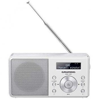 Grundig Music 6000 DAB+ Radio Despertador Digital Personal Blanco