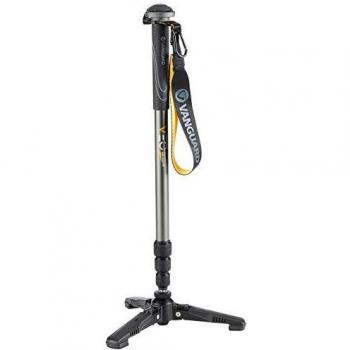 Monopie de Aluminio con pie retráctil, hasta 155cm soportando 5kg