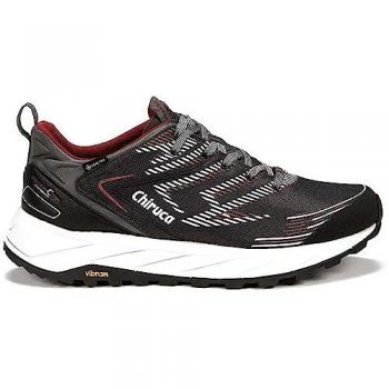 Zapatillas Chiruca Camaguey 05 para hombre con Gore-Tex y suela Vibram XSTREK en color negro y rojo