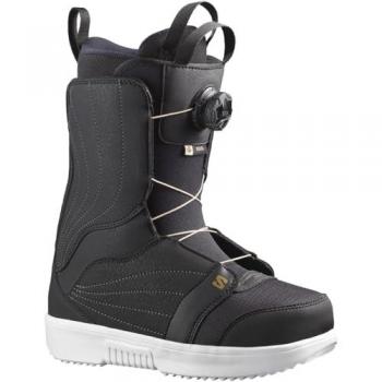 Salomon Pearl BOA 2024 Botas Snowboard negras con sistema de cierre BOA, diseño específico para mujeres, flexibilidad media, forro térmico y suela de goma