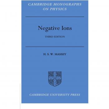 Monografías de Cambridge sobre Física: Iones Negativos (3ra Edición, Tapa Blanda)