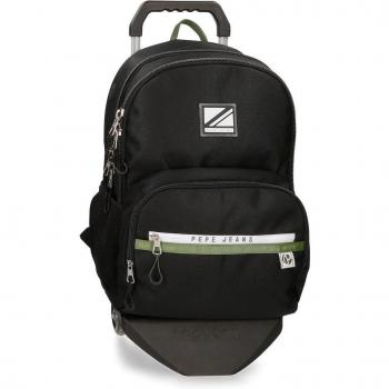Mochila Pepe Jeans Luca doble compartimento con carro