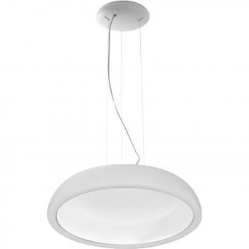 Lámpara colgante LED Reflexio de Stilnovo, Ø46cm, blanca