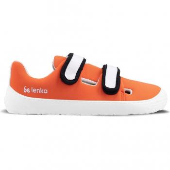 Be Lenka Seasiders - Orangy Barefoot Kids Sneakers