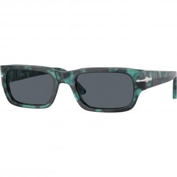 Persol PO3347S Adrien Col. 1211R5 Unisex Squadrata Blu Tortoiseshell Sunglasses Size 55