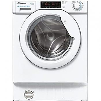 Candy CBWO 49TWME-S - Lavadora de integración, 9 Kgs, 1400rpm, Inverter, Wi-Fi, 9 programas rápidos