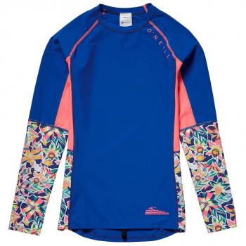 O 'Neill niña UV de baño Hirt, Niñas, 8A6672-5144/6, Neon Dunkelblau, 116 cm