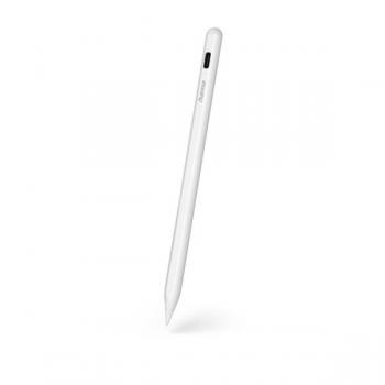 Lápiz Táctil Hama Scribble Recargable para Apple iPad - Función de Escritura a Mano (Blanco)