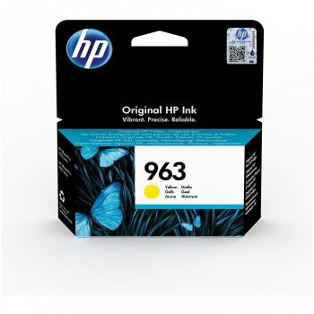 Cartucho de Tinta Original HP 963 Amarillo (3JA25AE) para HP OfficeJet Pro 9010/9020/9022/9023/9025, Rendimiento Estándar de Aproximadamente