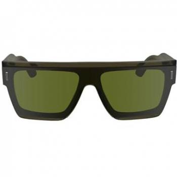 Calvin Klein CK24502S Women's Sunglasses Khaki Light Green/CAT2