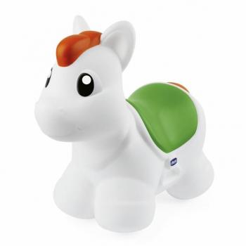 Chicco Rodeo Saltitón - Correpasillos hinchable saltarín, juego hinchable fácil de inflar con bomba manual incluida, para jugar dentro y fuera de casa, material suave duradero y fácil de limpiar,