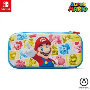 Funda Protectora PowerA Slim para Nintendo Switch OLED y Lite, Diseño Photo Booth Mario, Multicolor