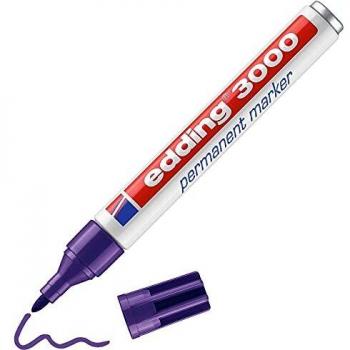 ROTULADOR PERMANENTE EDDING 3000 COLOR VIOLETA