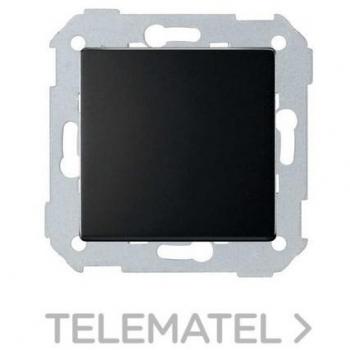 Conmutador Simon 82 con embornamiento rápido + tecla 10AX negro mate 0701001941