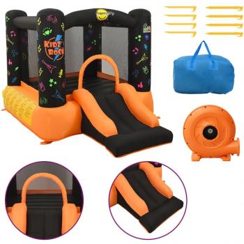 Castillo hinchable con tobogán PVC 210x280x170 cm Happy Hop - Multicolor