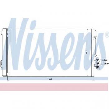 Condensador de aire acondicionado NISSENS 94674 con secador, fabricado en aluminio, compatible con R 134 a para vehículos MERCEDES BENZ: Viano, Vito Mixto y Bus