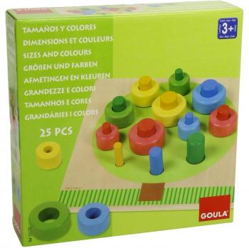 Goula - Juego de tamaños y colores