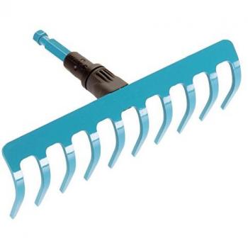 Rastrillo Gardena Combisystem 25 cm con 10 dientes